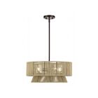 Livex Lighting 53164-92 Florell 4-Lights 40W English Bronze Pendant