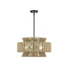 Livex Lighting 53165-92 Florell 5-Lights 40W English Bronze Pendant