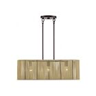 Livex Lighting 53193-92 Goldiemesh 3-Lights 40W English Bronze Chandelier
