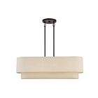 Livex Lighting 58873-07 Bellingham 4-Lights 60W Bronze Chandelier