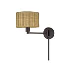 Livex Lighting 60034-07 Weavington 1-Light 40W Bronze Wall Lamp