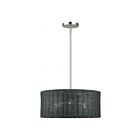 Livex Lighting 60114-91 Weavington 3-Lights 40W Brushed Nickel Pendant
