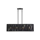 Livex Lighting 60235-04 Acordia 4-Lights 40W Black Chandelier