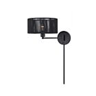 Livex Lighting 60237-04 Acordia 1-Light 40W Black Wall Lamp