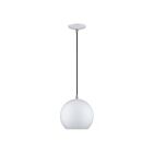 Livex Lighting 60278-03 Kuppola 12W White and Brushed Nickel Accents Pendant