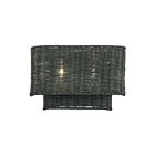 Livex Lighting 60431-91 Weavington 2-Lights 40W Brushed Nickel Indoor Wall Sconces
