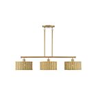 Livex Lighting 60585-48 Weavington 3-Lights 40W Antique Gold Leaf Chandelier
