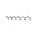Livex Lighting 10506-91 Springfield 6-Lights 600W Brushed Nickel Bath Vanity Light
