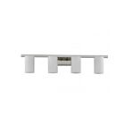 Livex Lighting 1334-05 Astoria 4-Lights 400W Polished Chrome Bath Vanity Light