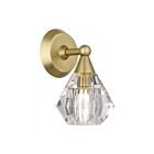 Livex Lighting Brussels 17811-08 60W 1-Light Natural Brass Wall Sconce