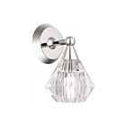 Livex Lighting Brussels 17811-35 60W 1-Light Polished Nickel Wall Sconce