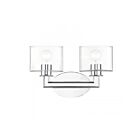 Livex Lighting 17912-05 2-Lights 120W Polished Chrome Bath Vanity Light