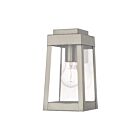 Livex Lighting 20851-91 1-Light 100W Brushed Nickel Outdoor Wall Lantern