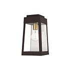 Livex Lighting 20852-07 1-Light 100W Bronze Outdoor Wall Lantern