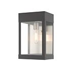 Livex Lighting 20872-76 Barrett 1-light 100W Scandinavian Gray Outdoor Wall Lantern