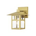 Livex Lighting 21322-32 1-Light 100W Satin Gold Outdoor Wall Lantern
