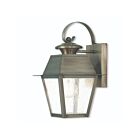 Livex Lighting 2162-29 1-Light 100W Vintage Pewter Outdoor Wall Lantern