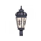 Livex Lighting Berkshire 2198-07 1-Light 150W Bronze Outdoor Post Lantern