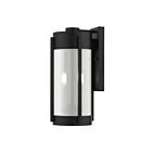 Livex Lighting 22382-04 2-Lights 120W Black and Brushed Nickel Outdoor Wall Lantern