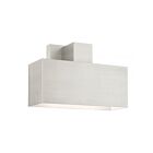 Livex Lighting 22423-91 1-Light 40W Brushed Nickel Outdoor Wall Sconce