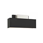 Livex Lighting 22424-04 2-Lights 80W Black and Brushed Nickel Outdoor Wall Sconce