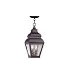 Livex Lighting 2604-07 Exeter 2-Lights 120W Bronze Outdoor Pendant Light