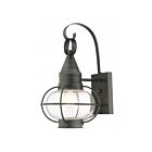 Livex Lighting 26901-61 1-Light 100W Charcoal Outdoor Wall Lantern