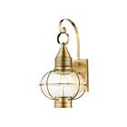 Livex Lighting 26904-01 1-Light 100W Antique Brass Outdoor Wall Lantern