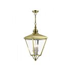 Livex Lighting 27378-01 4-Lights 240W Bronze and Antique Brass Pendant