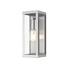 Livex Lighting 28032-91 1-Light 60W Brushed Nickel Outdoor Wall Lantern