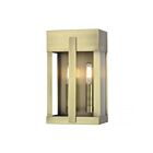 Livex Lighting 28962-01 2-Lights 120W Antique Brass Outdoor Wall Lantern