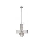 Livex Lighting 40766-05 Allendale 4-Lights 240W Polished Chrome Convertible Pendant