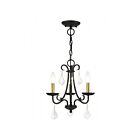 Livex Lighting 40873-05 Daphne 3-Lights 180W Polished Chrome Chandelier