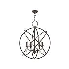 Livex Lighting 40905-92 Aria 5-Lights 300W English Bronze Chandelier