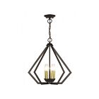 Livex Lighting 40926-01 Prism 5-Lights 300W Antique Brass Chandelier