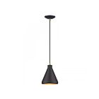 Livex Lighting 41177-07 1-Light 60W Bronze and Antique Brass Pendant