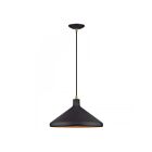 Livex Lighting 41179-07 1-Light 60W White and Brushed Nickel Pendant