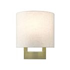 Livex Lighting ADA 42420-01 40W 1-Light Antique Brass Wall Sconce