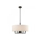Livex Lighting 42605-92 Monroe 6-Lights 350W English Bronze Pendant