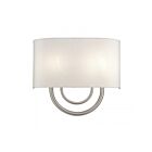 Livex Lighting 42892-91 2-Lights 80W Brushed Nickel Wall Sconce