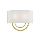 Livex Lighting 42893-33 2-Lights 80W Soft Gold Wall Sconce