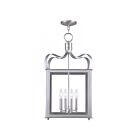 Livex Lighting 4314-91 Garfield 4-Lights 240W Brushed Nickel Pendant