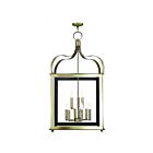 Livex Lighting 43180-01 Garfield 9-Lights 540W Antique Brass Pendant