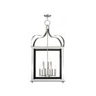Livex Lighting 43180-91 Garfield 9-Lights 540W Brushed Nickel Pendant