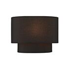 Livex Lighting Sentosa 45081-04 40W 1-Light Black Wall Sconce