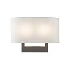 Livex Lighting ADA 45221-07 80W 2-Lights Bronze Wall Sconce