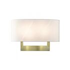 Livex Lighting ADA 45222-01 80W 2-Lights Antique Brass Wall Sconce