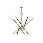 Livex Lighting 46847-01 14-Lights 840W Antique Brass Chandelier
