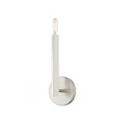 Livex Lighting Monaco 46980-91 60W 1-Light Brushed Nickel Wall Sconce