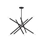 Livex Lighting 47006-04 10-Lights 600W Black Chandelier